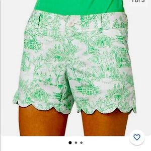 Lilly Pulitzer Spring Fever Toile Shorts